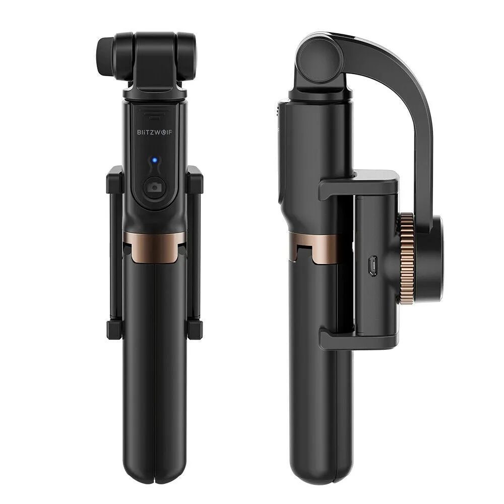 1-Axis Gimbal Stabilizer for Smartphones with Built-in Remote