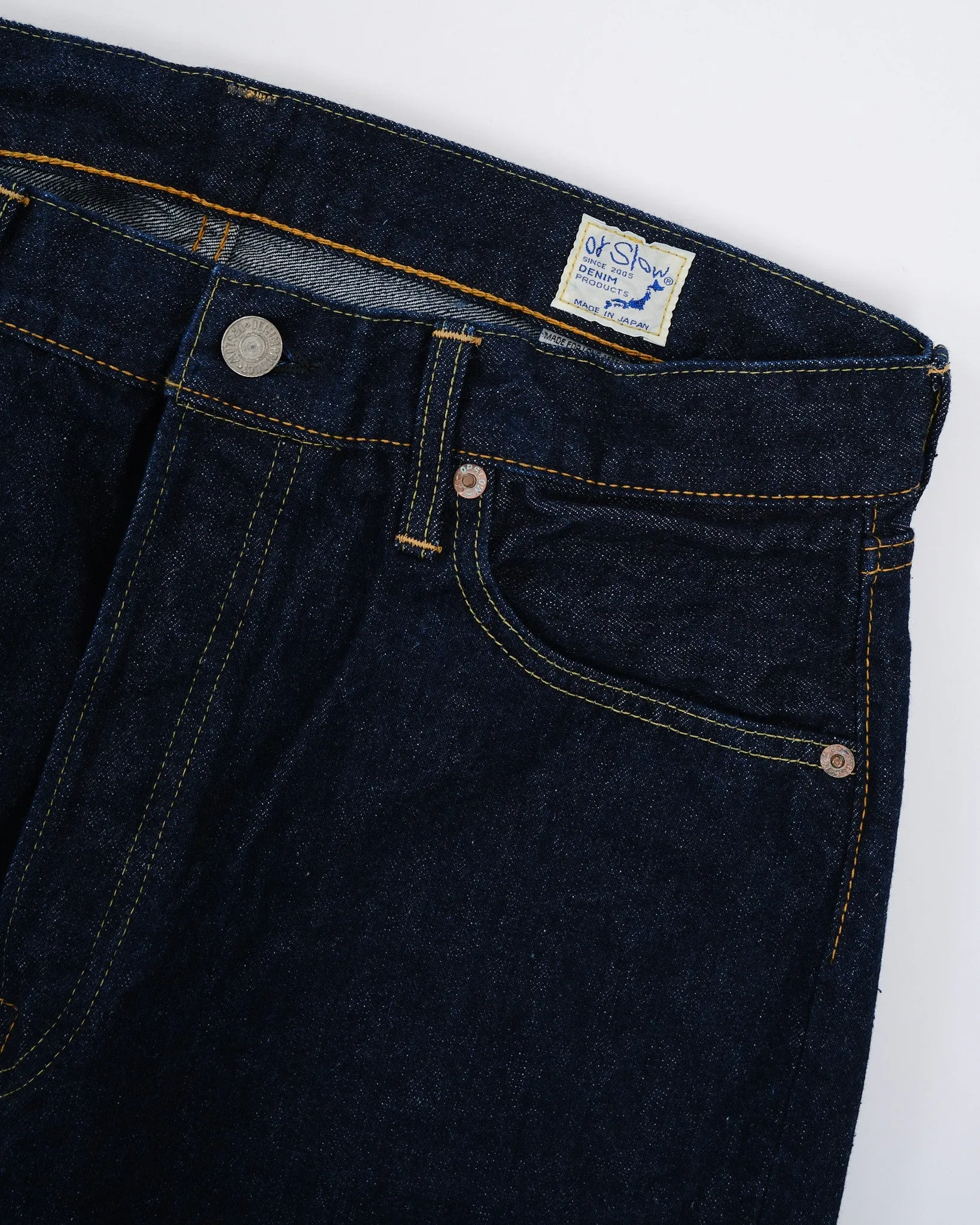 105 STANDARD SELVEDGE DENIM ONE WASH