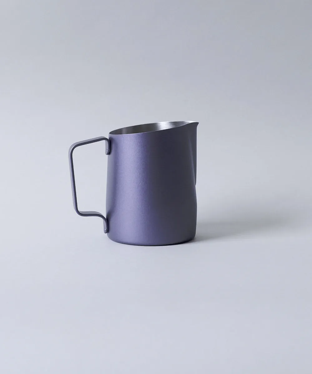 17oz Latte Art Pitcher with Narrow Spout "Nebula" in Metallic Purple