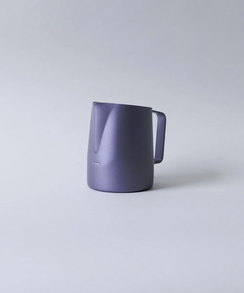 17oz Latte Art Pitcher with Narrow Spout "Nebula" in Metallic Purple