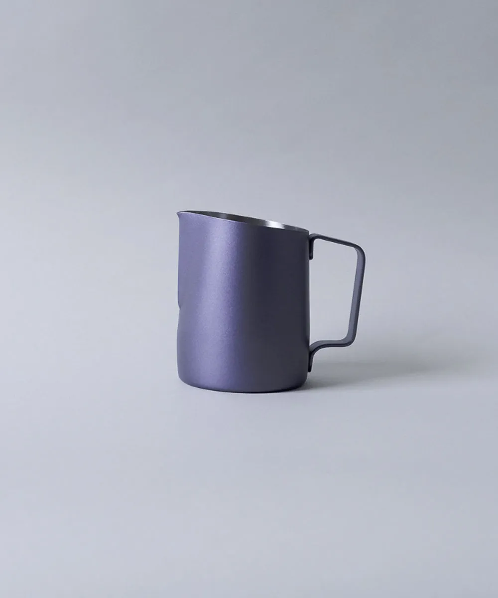 17oz Latte Art Pitcher with Narrow Spout "Nebula" in Metallic Purple