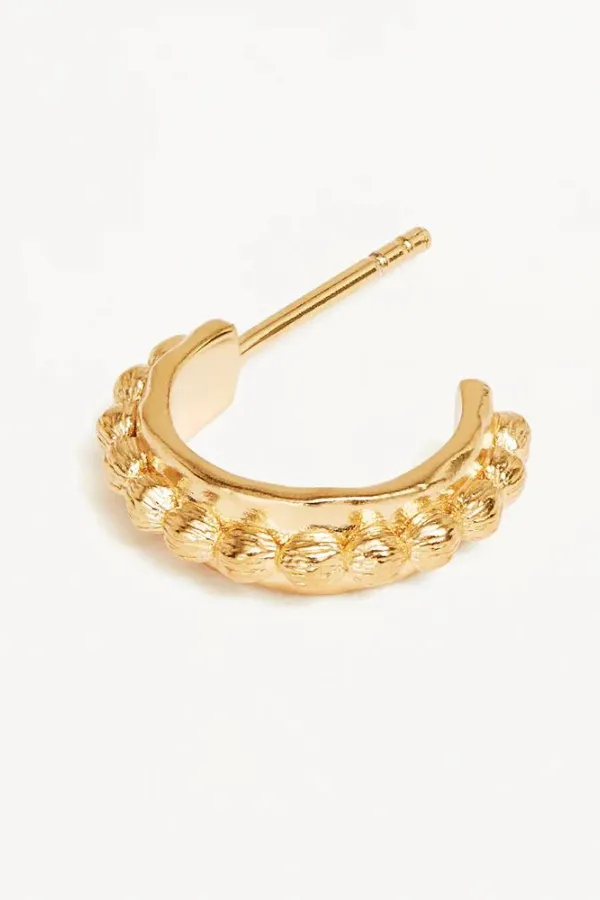 18k Gold Vermeil Karma Hoops