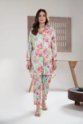 2 Piece Printed Arabic Lawn Suit | MB-EA24-60