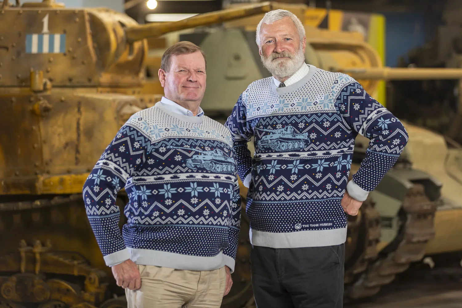 2024 Tank Museum Knitted Christmas Jumper