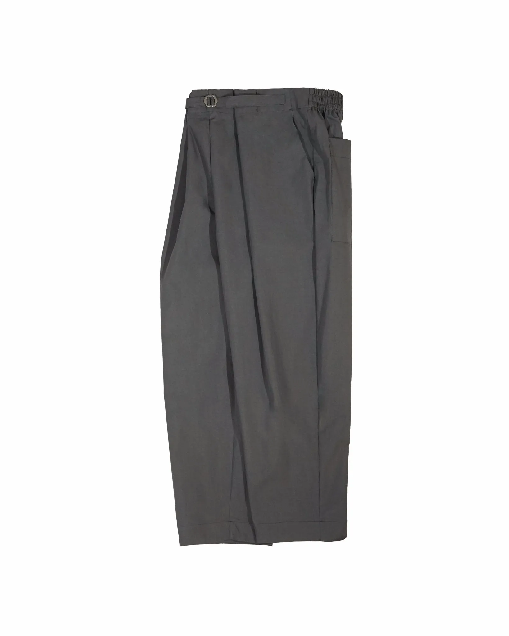 Adjustable Pleated Trousers