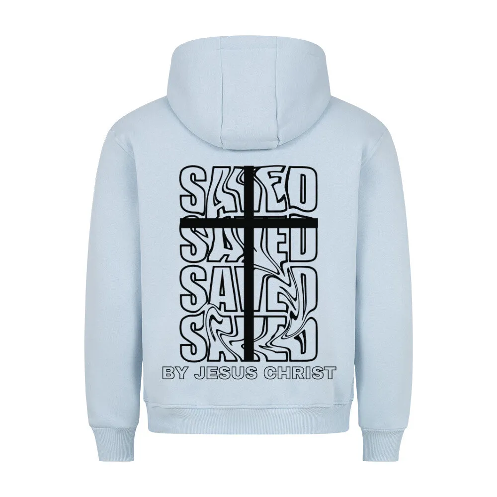 Aktion: Saved by Jesus Hoodie BackPrint