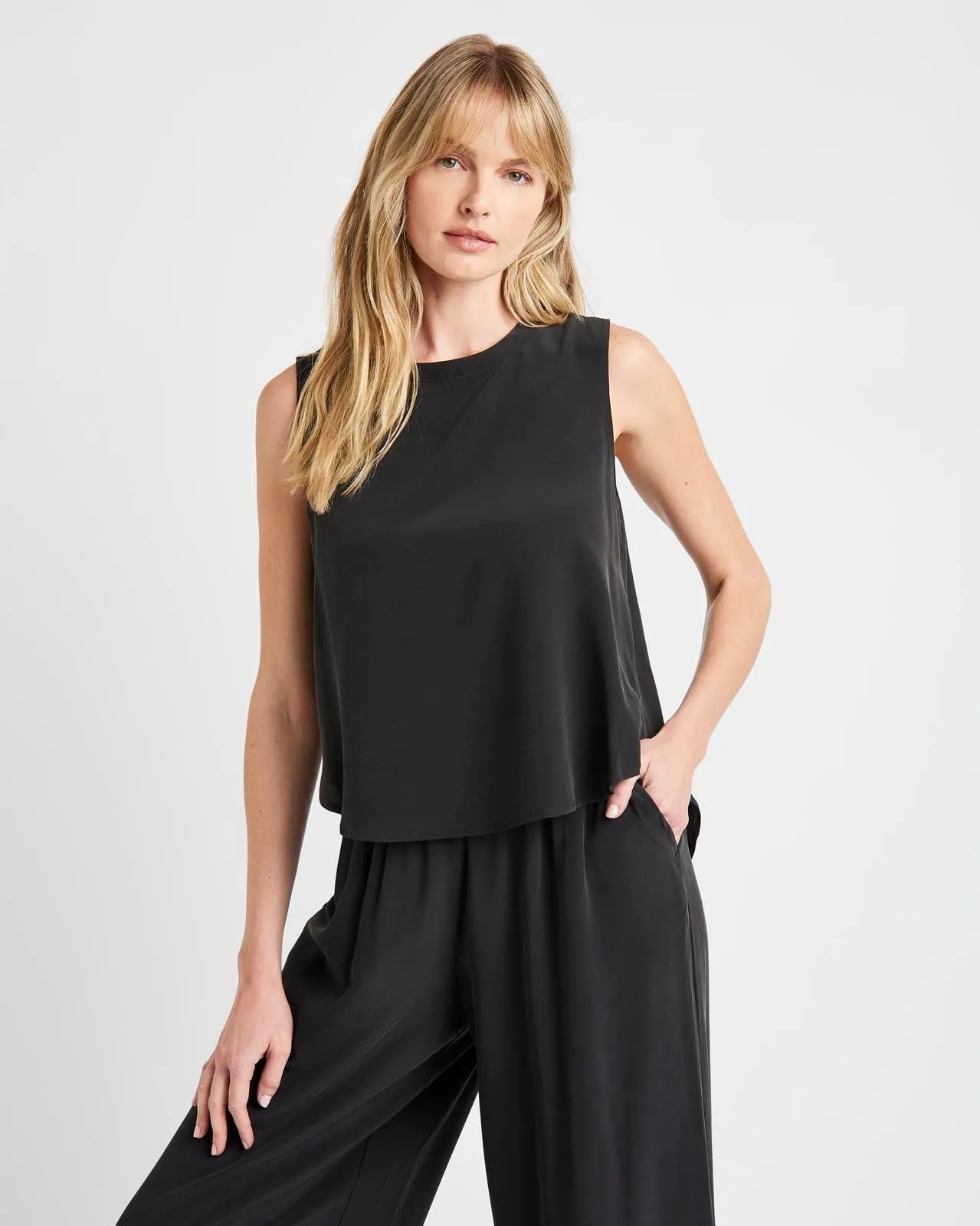 Alessandra Silk Tank