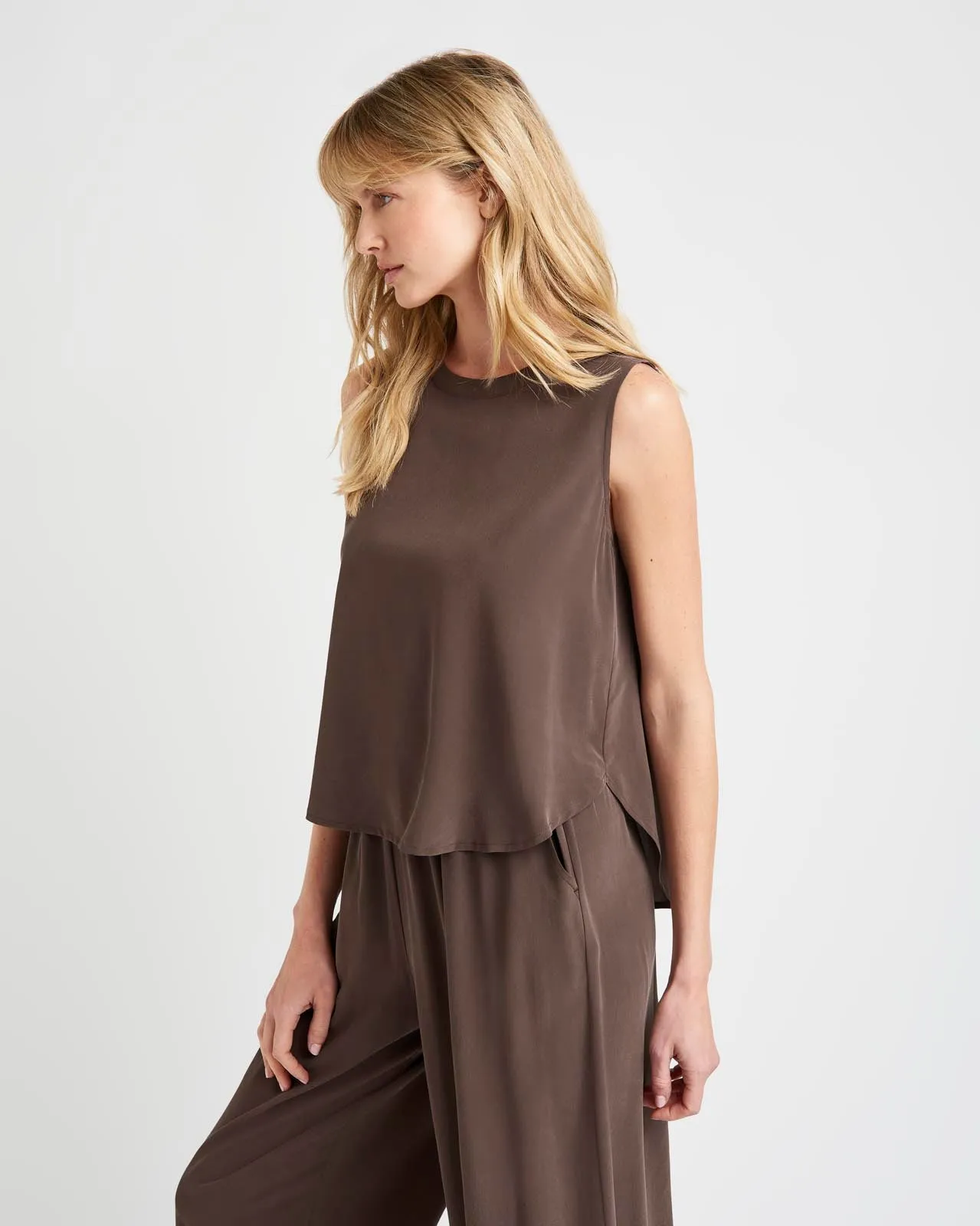 Alessandra Silk Tank