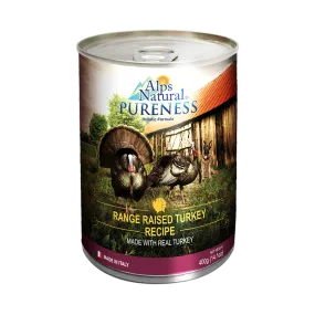 Alps Natural Dog Pureness Range Raised Turkey 400g