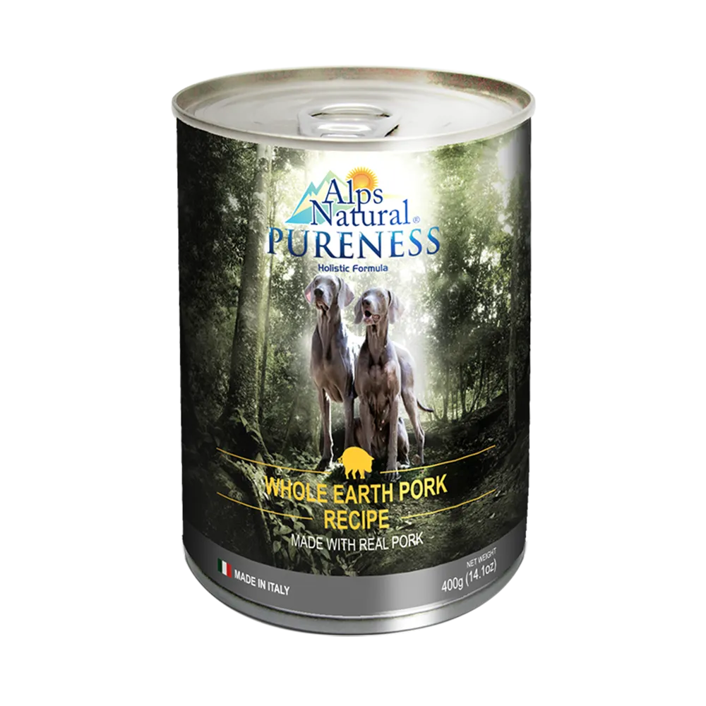 Alps Natural Dog Pureness Whole Earth Pork 400g