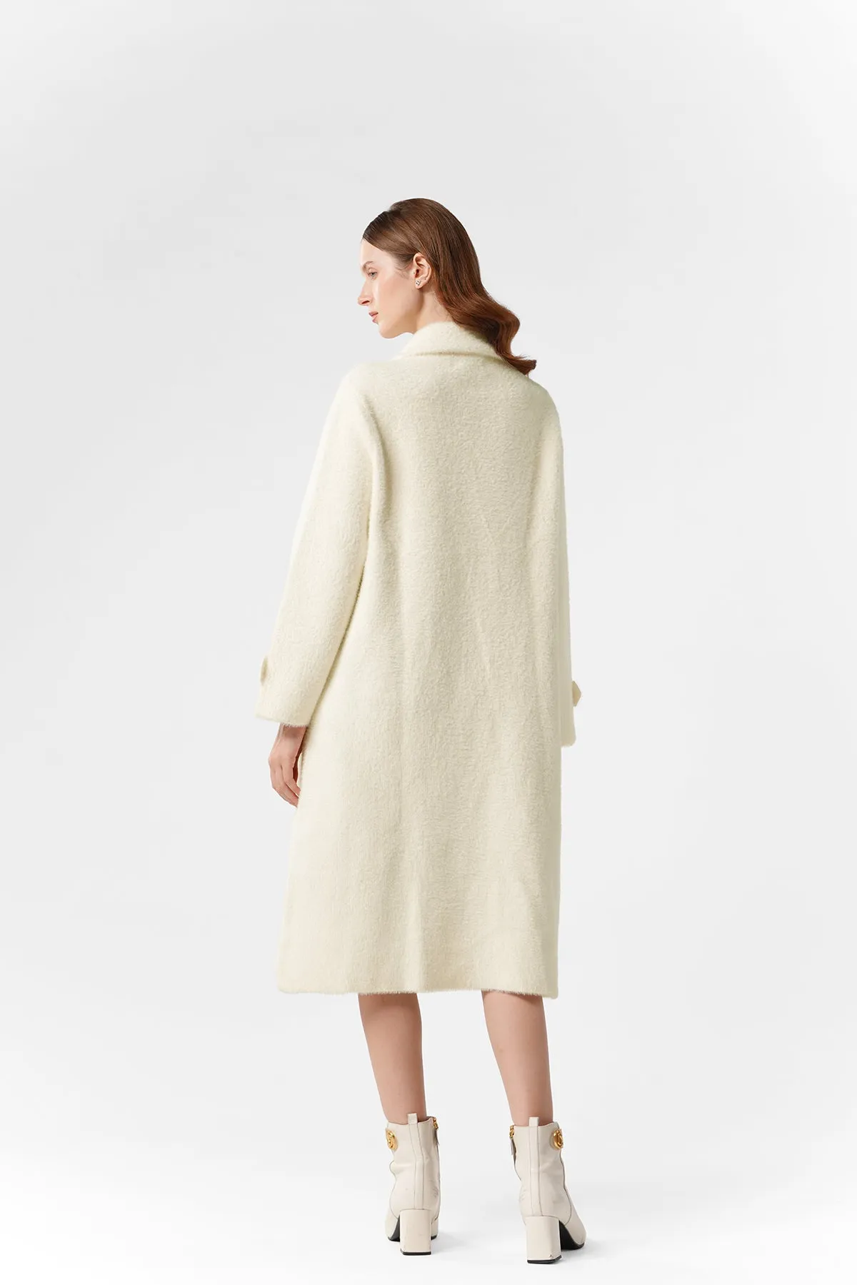 Ansley Coat - White