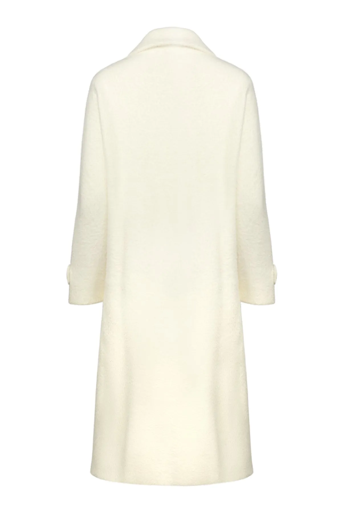 Ansley Coat - White