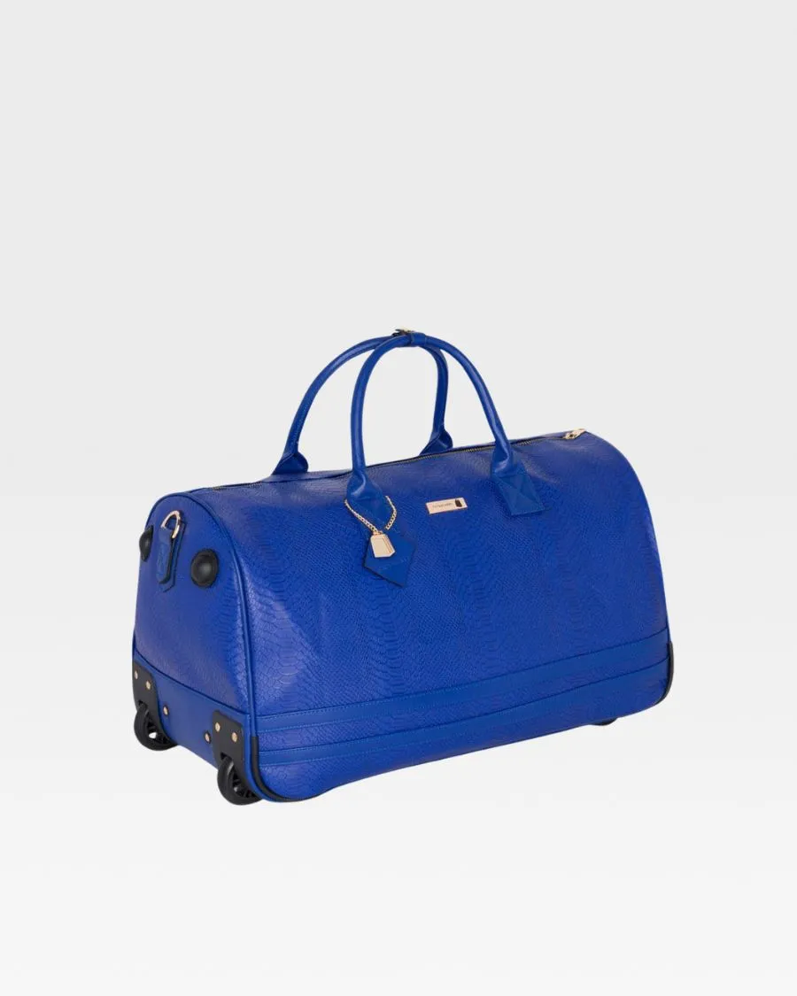 Apollo 1 Backpack & Rolling Duffle Bag Set in Royal Blue