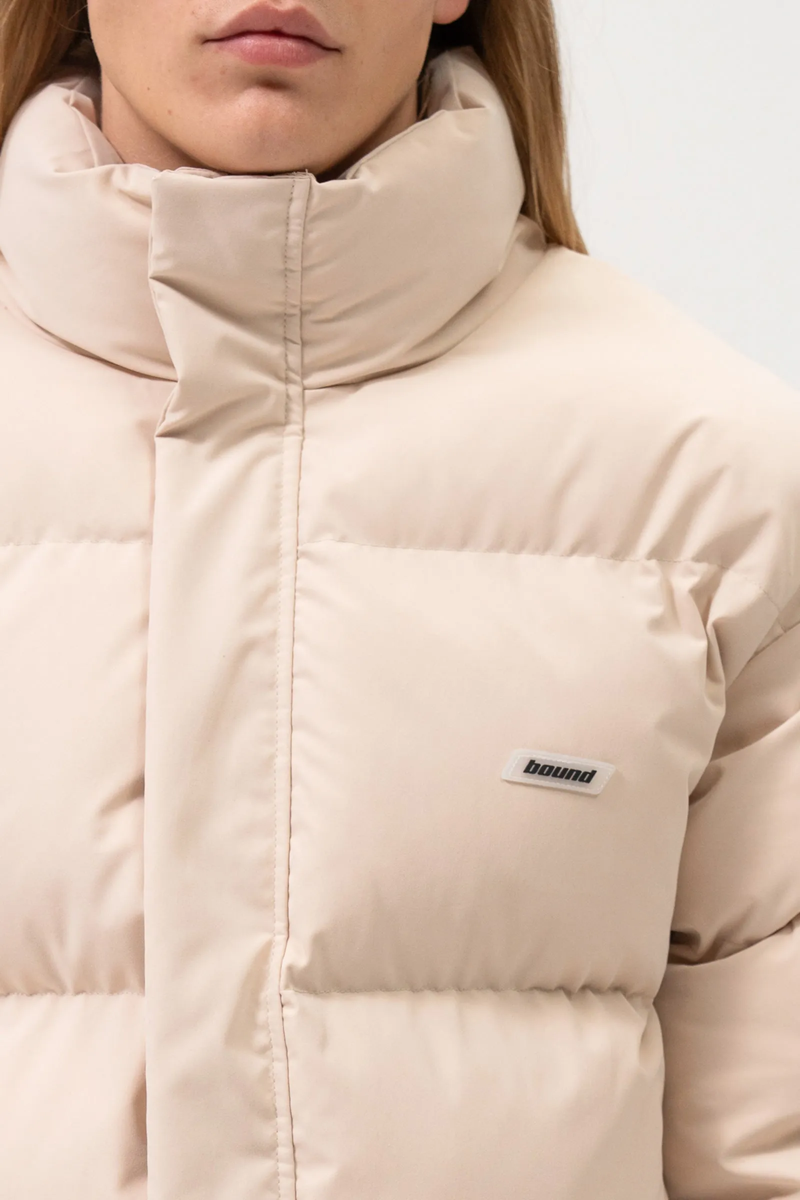 ARCTIC PADDED PUFFER COAT - ECRU