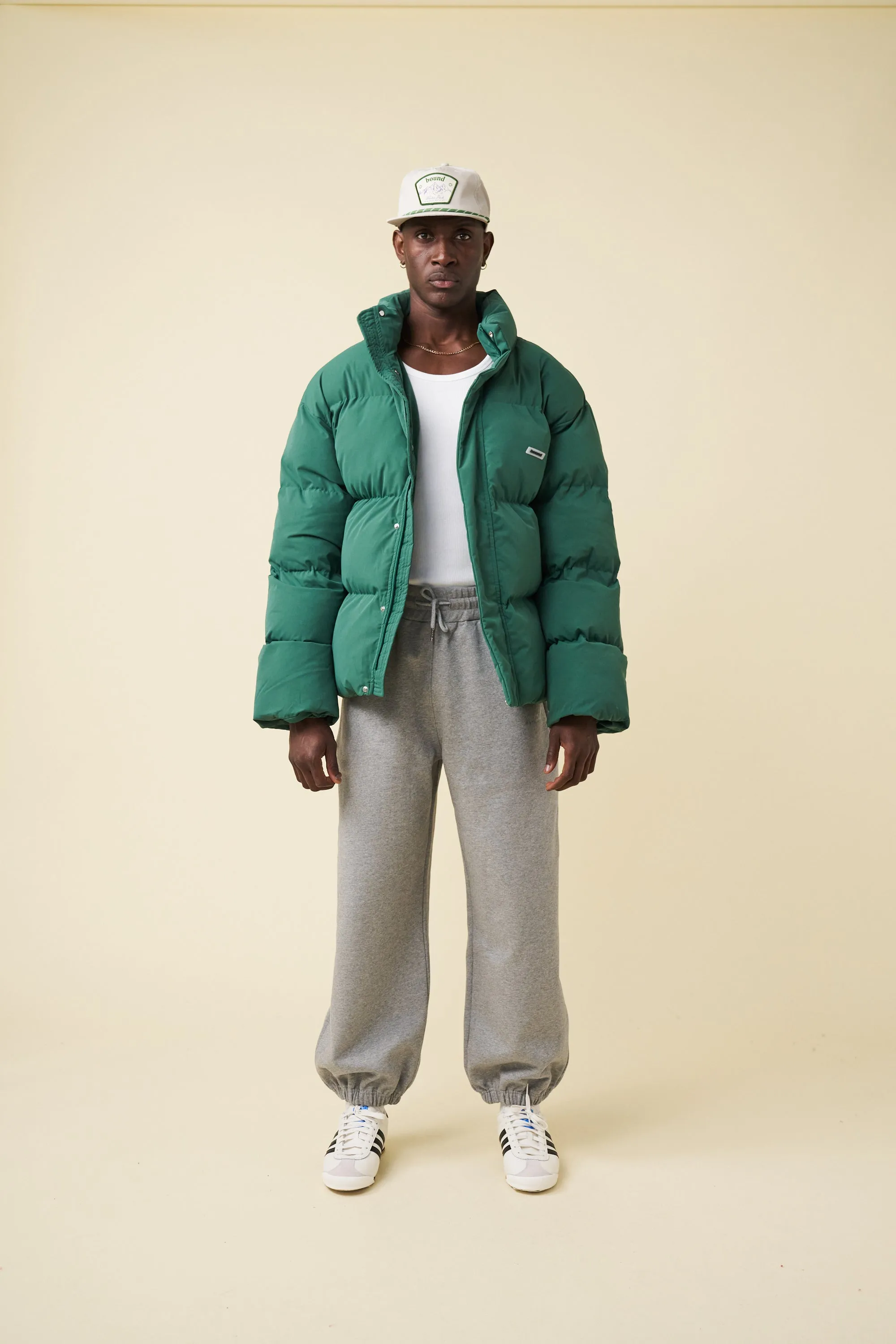 ARCTIC PADDED PUFFER COAT - HUNTER GREEN