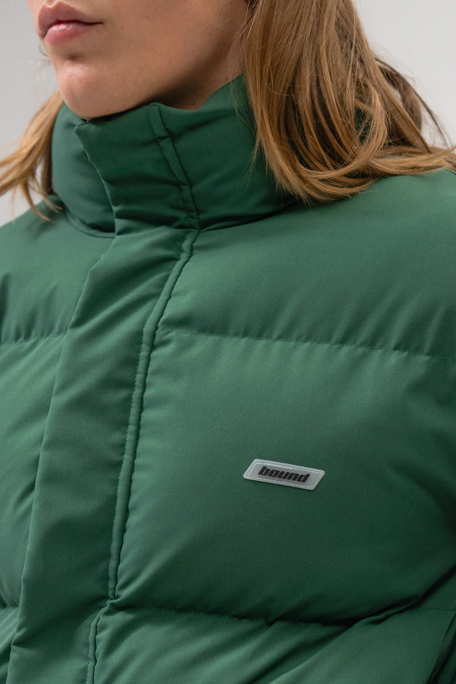 ARCTIC PADDED PUFFER COAT - HUNTER GREEN