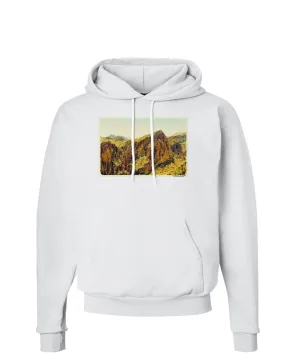 Arizona Mountains Watercolor Hoodie Sweatshirt