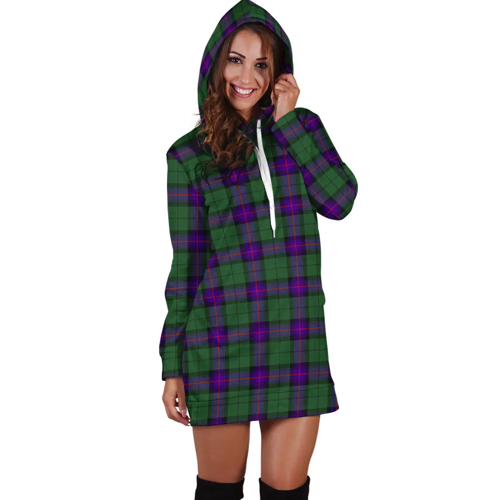 Armstrong Modern Tartan Hoodie Dress