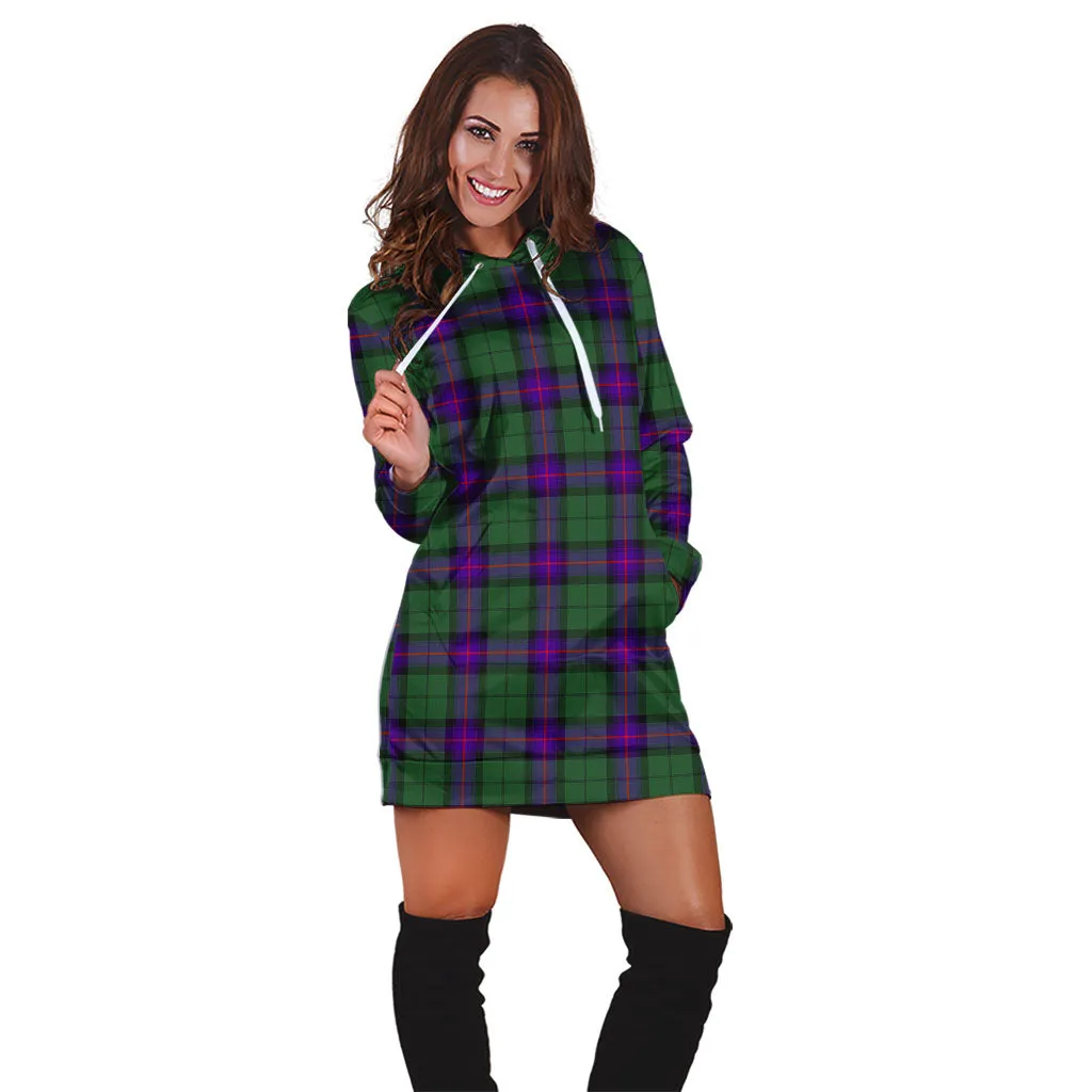 Armstrong Modern Tartan Hoodie Dress