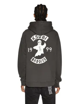 BADDIES BIGGIE HOODIE FADED BLACK