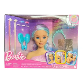 Barbie Doll Fairytale Styling Head, Pastel Fantasy Hair with 20 Accessories