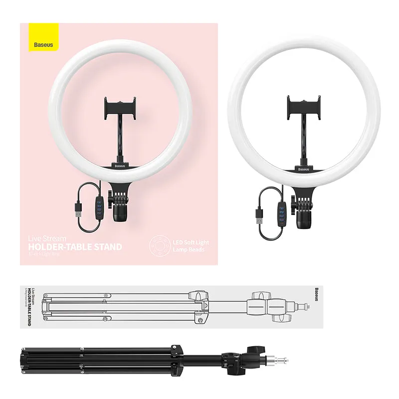 Baseus Selfie Ring Light 12" with Tripod