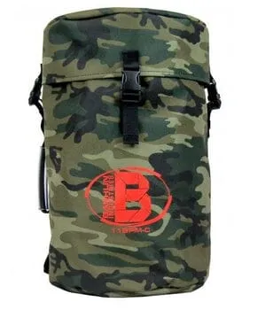 Bashlin Camo Duffle Back Pack Gear Bag W/Zipper - 11BPDZ-C