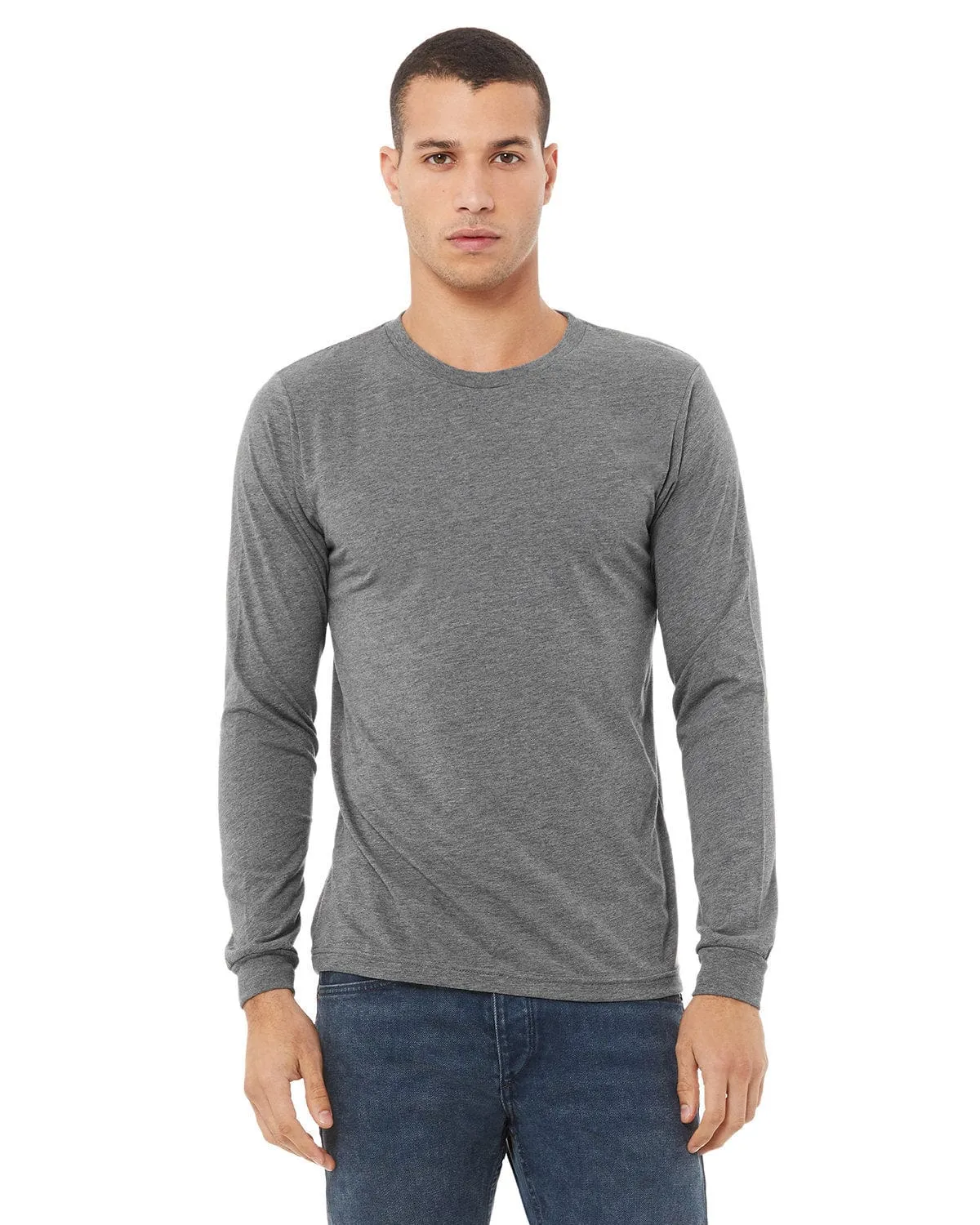 Bella Canvas 3513: Unisex Triblend Long-Sleeve T-Shirt