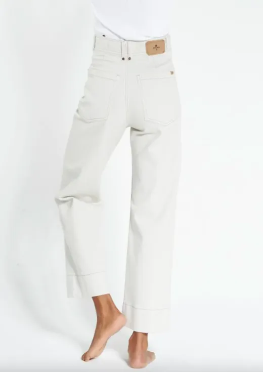 Belle Stretch Jean Vintage Bone