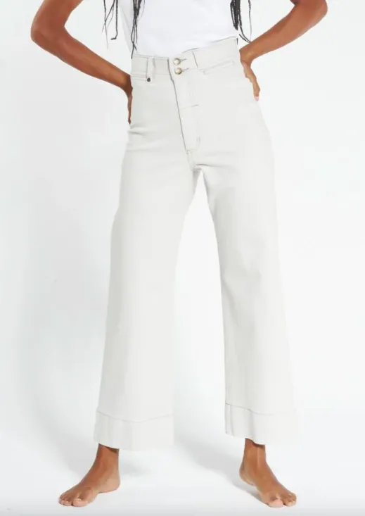 Belle Stretch Jean Vintage Bone