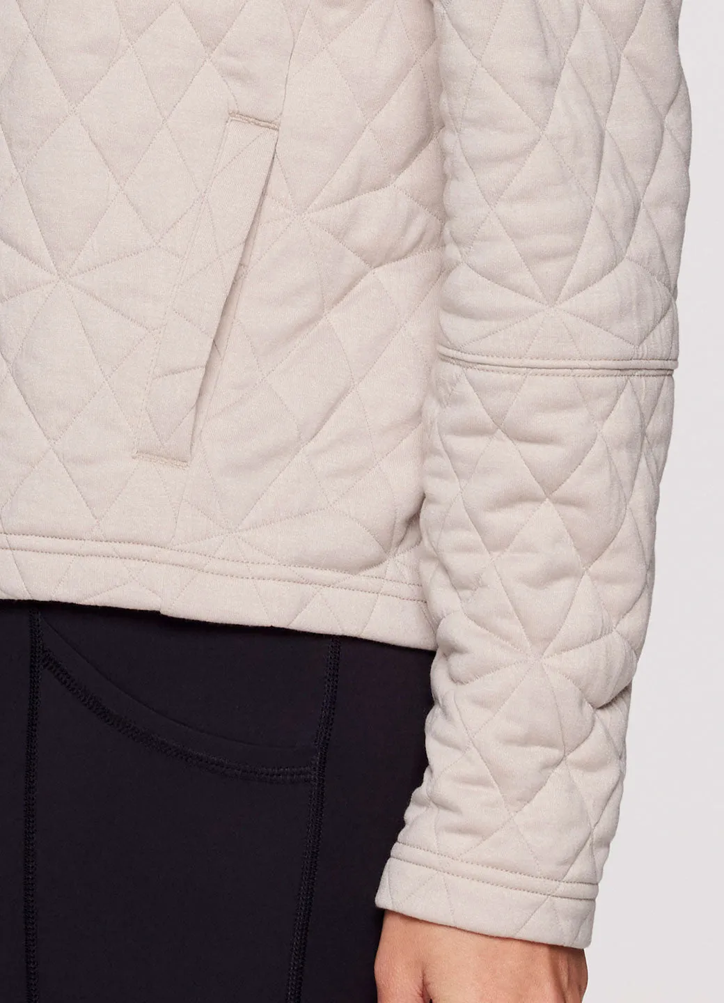 Birch Quilted Hoodie Jacket