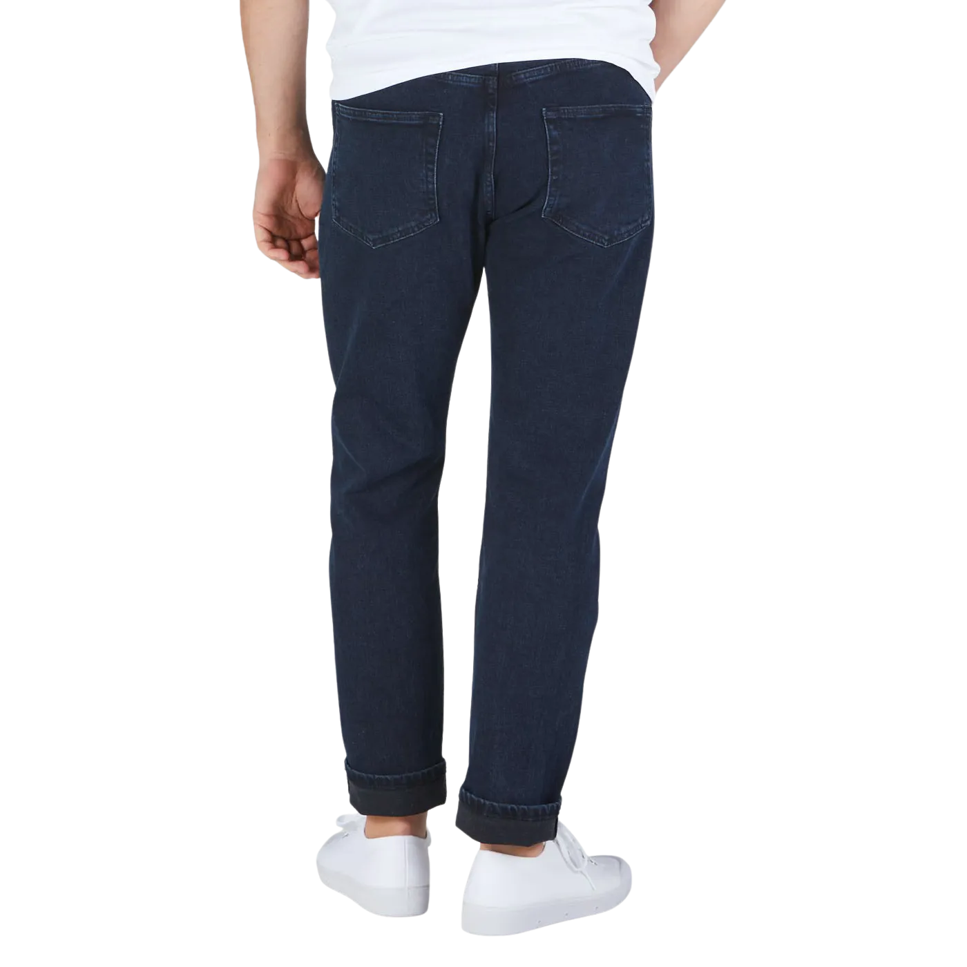 Blue Black Cotton TM005 Jeans