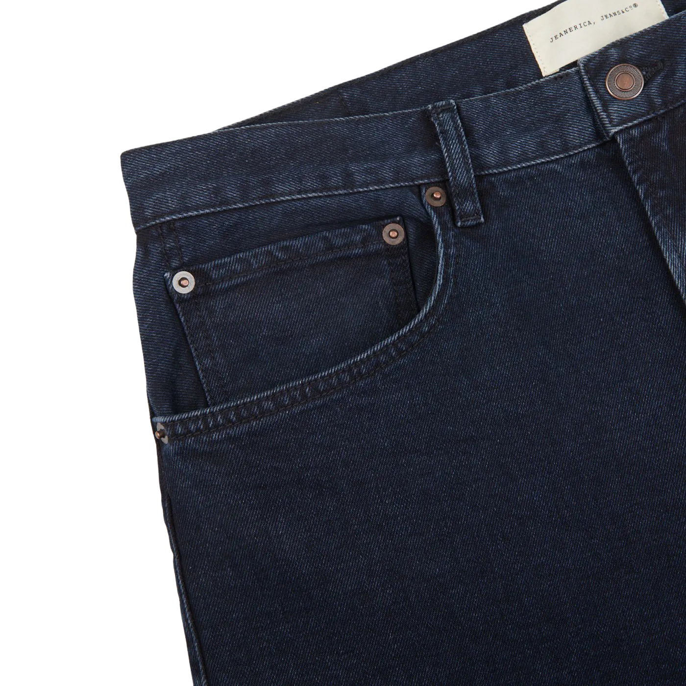 Blue Black Cotton TM005 Jeans