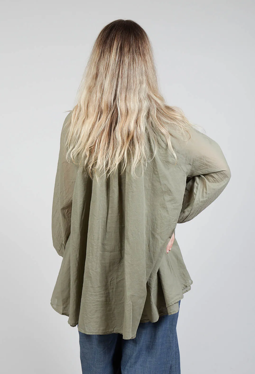 Bohemian Blouse in Sage