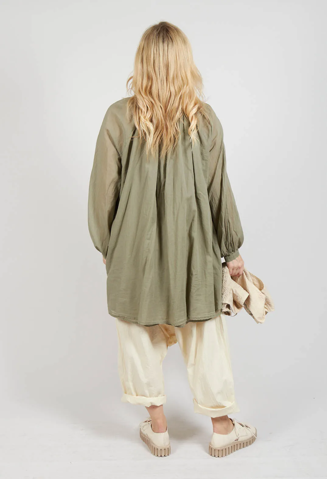 Bohemian Blouse in Sage