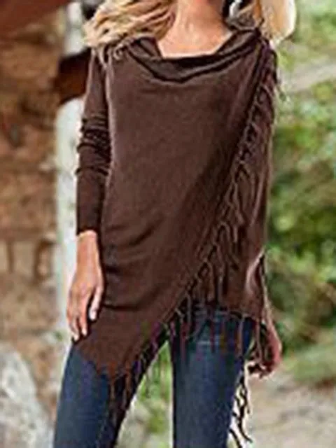 Bohemian Long Sleeved Wrap Cape