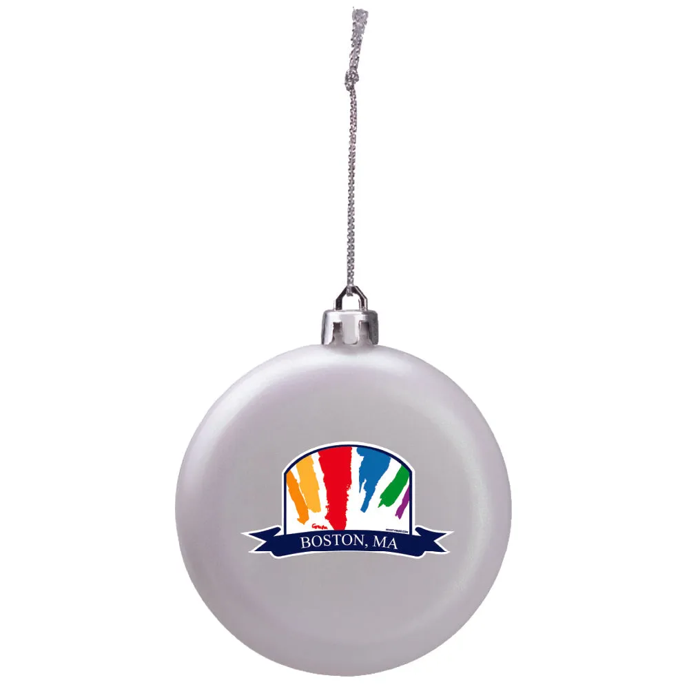 Boston Gas Tank Ornament