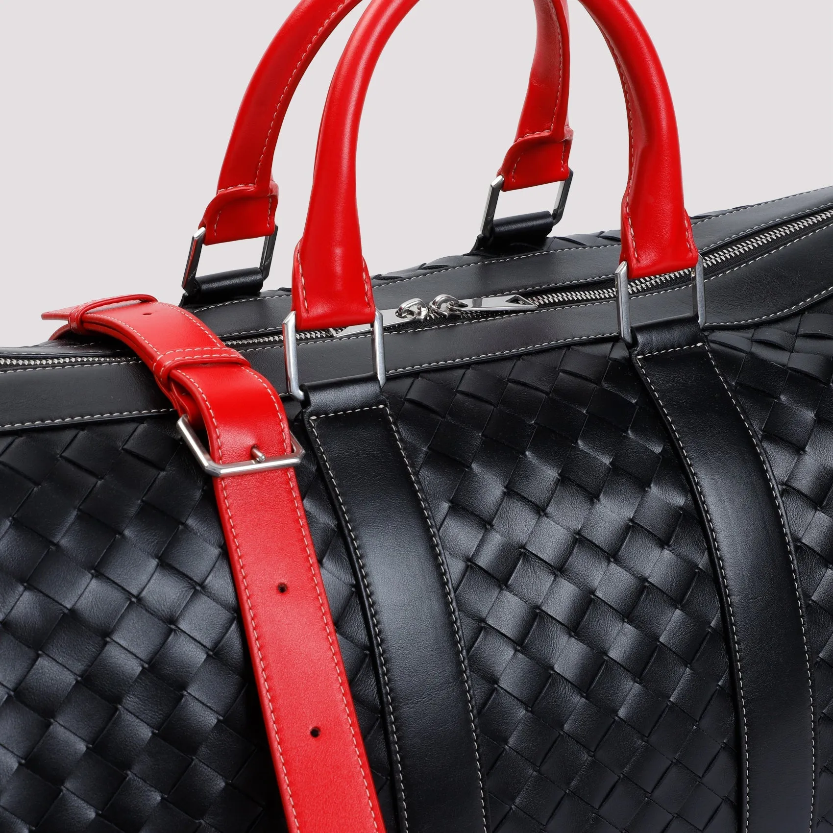 Bottega Veneta Men Bottega Veneta Colorblock Duffle