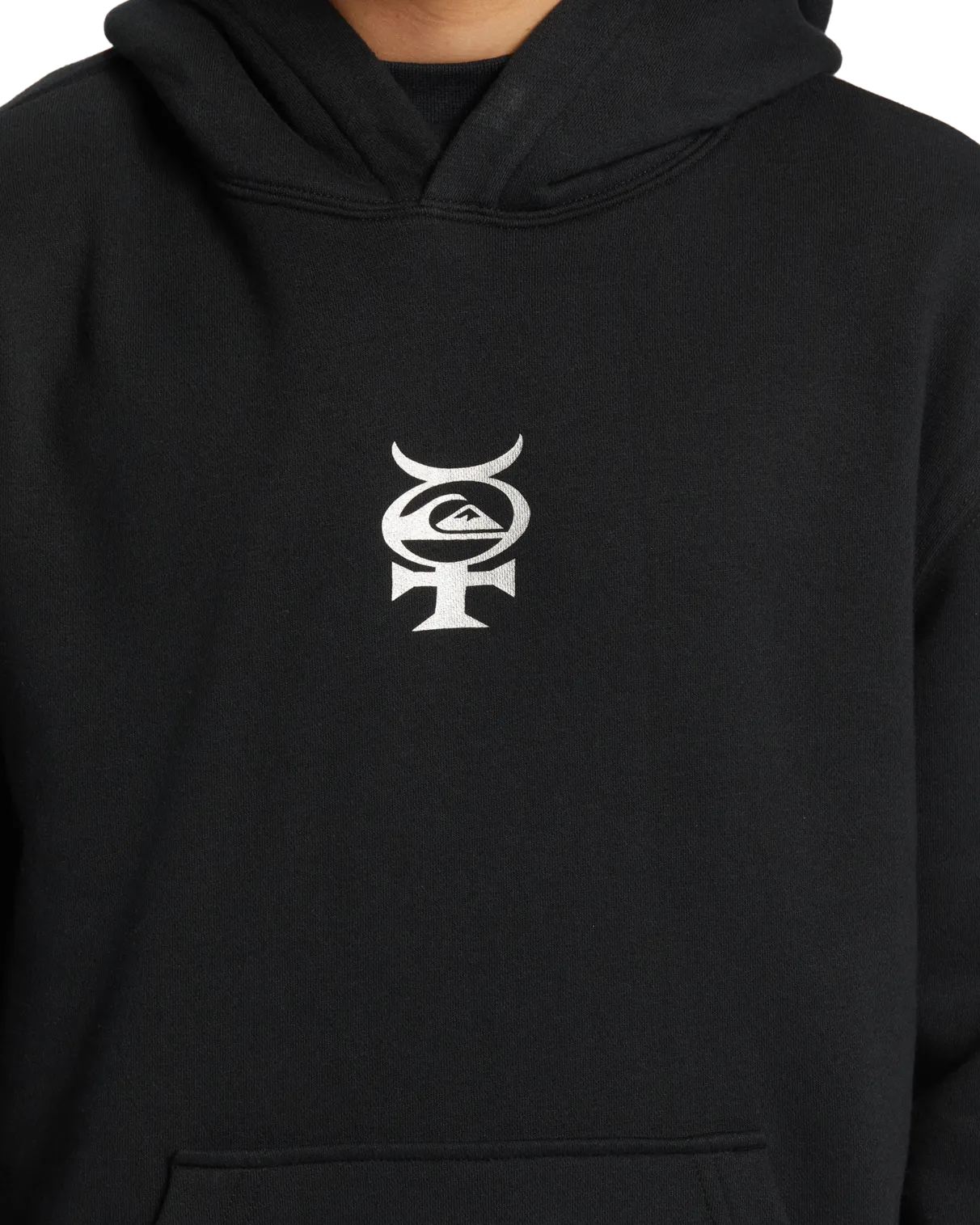 Boys Mercury Hoodie in Black