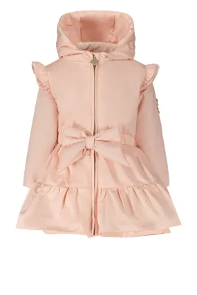 BRULY silky twill coat Pink