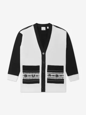 Burberry Girls Merino Wool Niko Cardigan