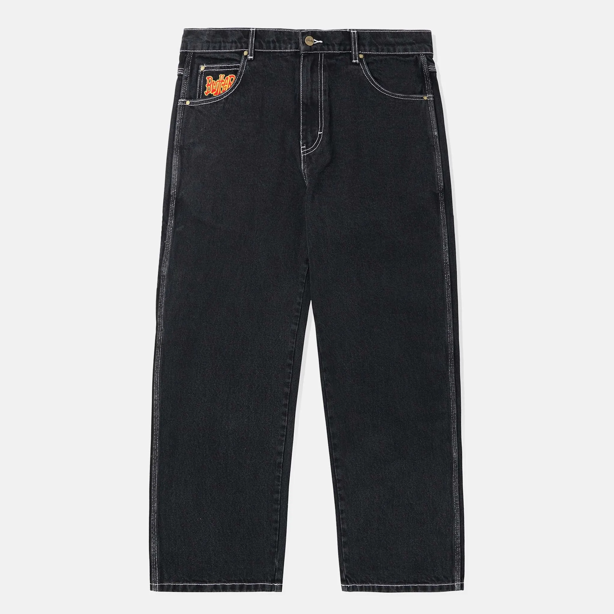 Butter Goods - Tour Denim Jeans - Flat Black