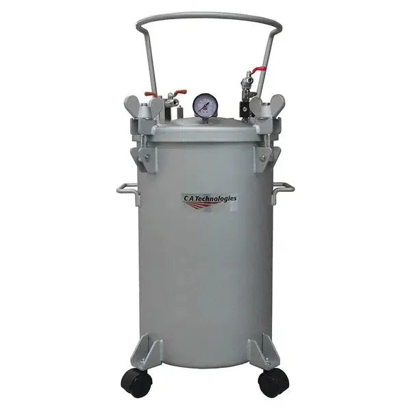 C.A Technologies 10 Gallon Pressure Tank - Double Regulated (NON-ASME)