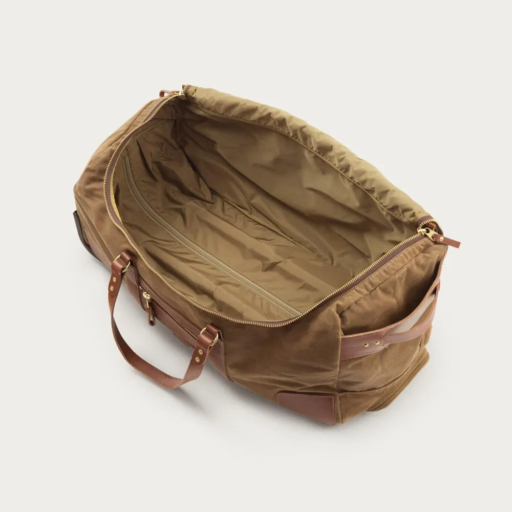 Campaign Waxed Canvas Large Roller Duffle