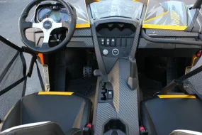 Can AM Maverick Carbon Fiber Dash Graphics