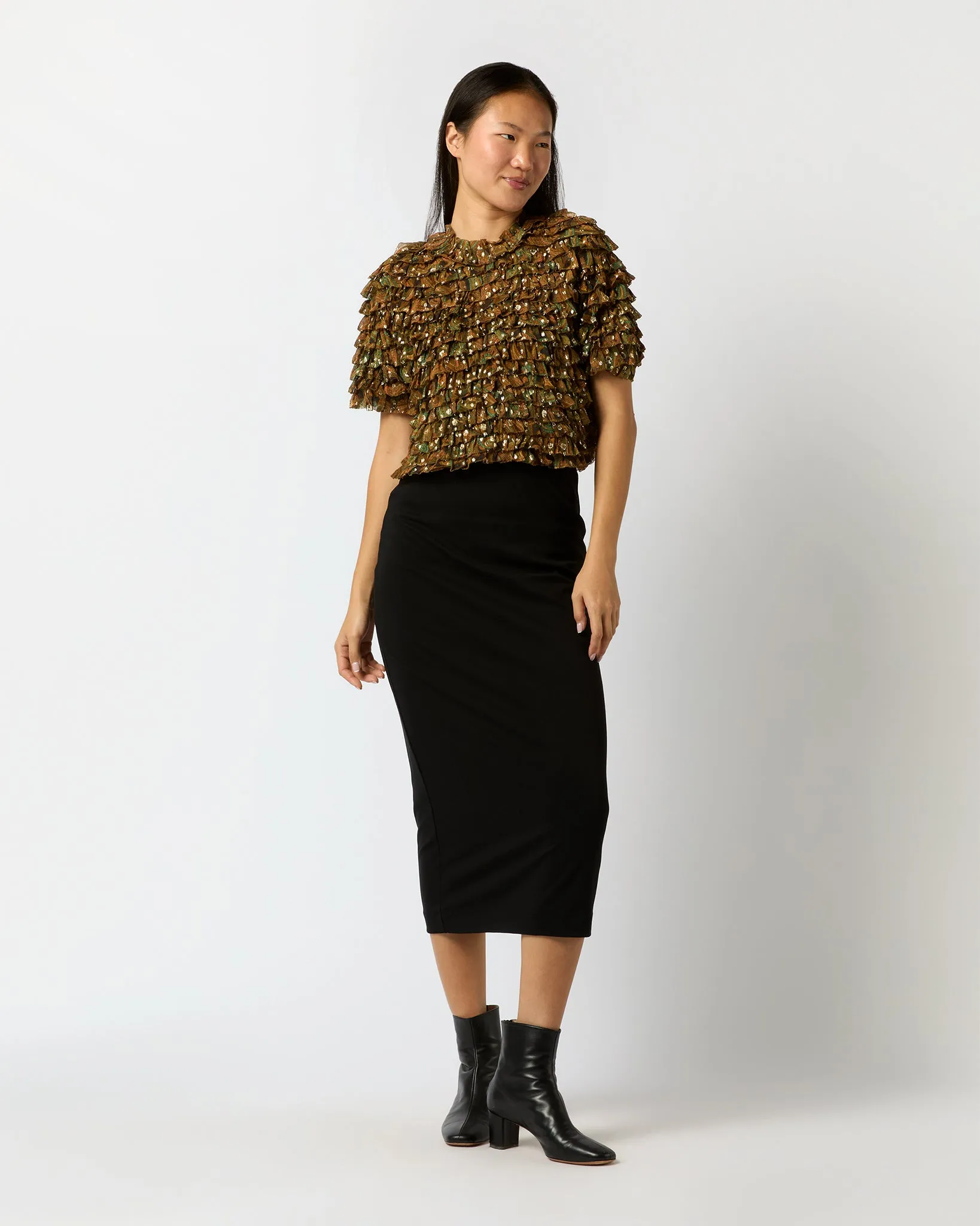 Carmella Blouse in Tiger's Eye