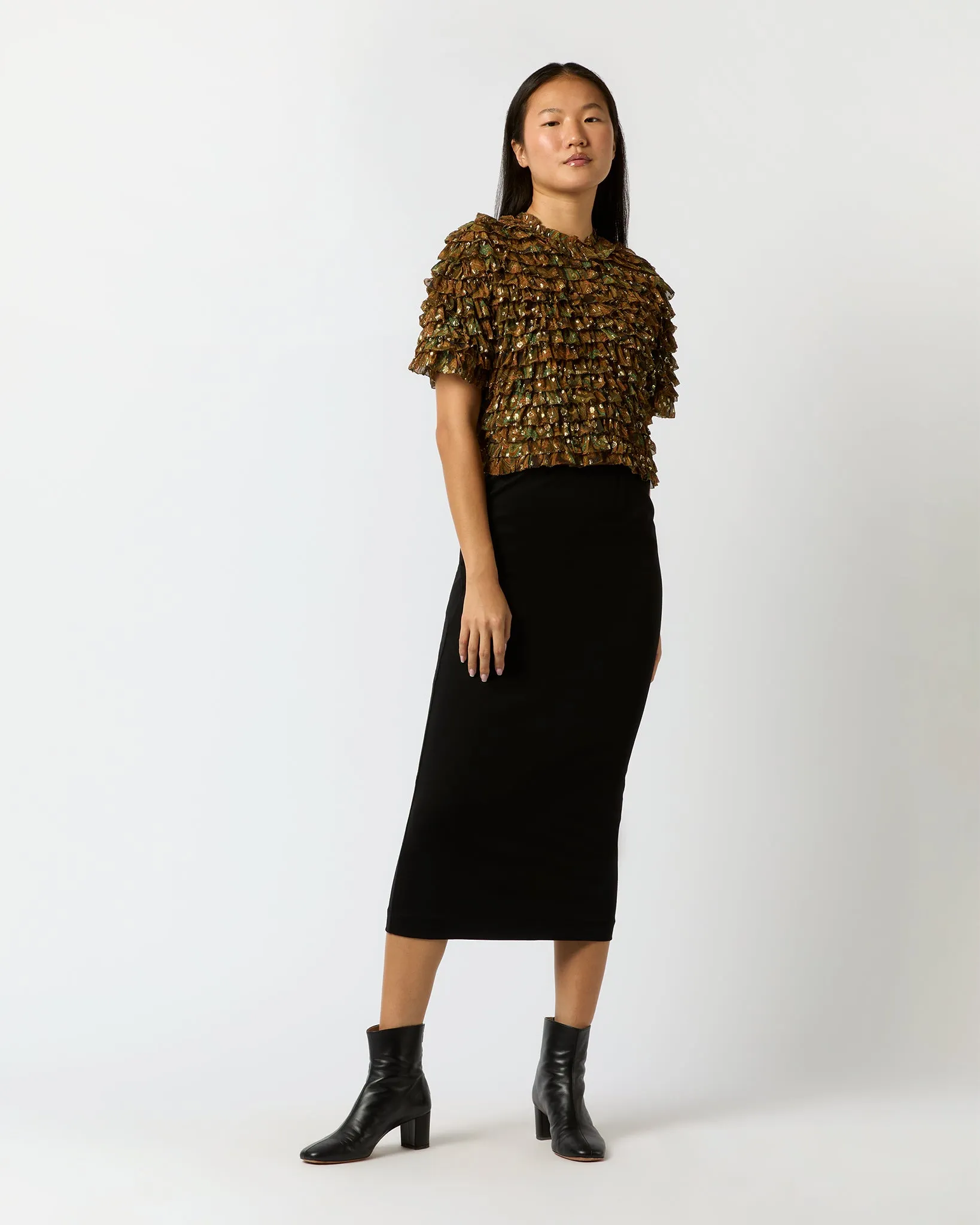 Carmella Blouse in Tiger's Eye