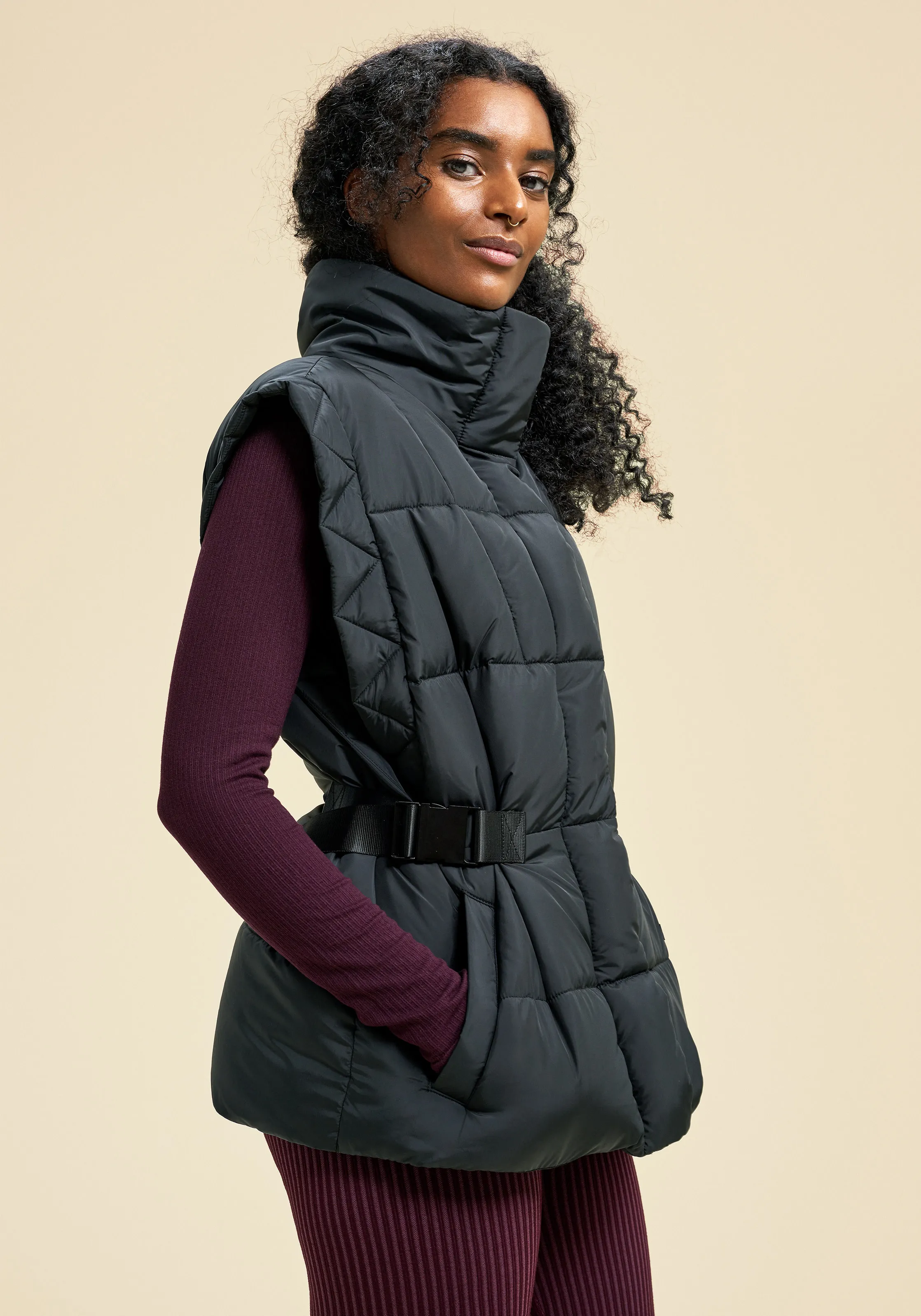 Casall Women&#x27;s Urban Padded Vest Black | Buy Casall Women&#x27;s Urban Padded Vest Black here | Outnorth