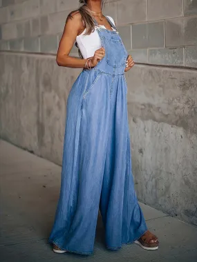 Casual Denim Overall