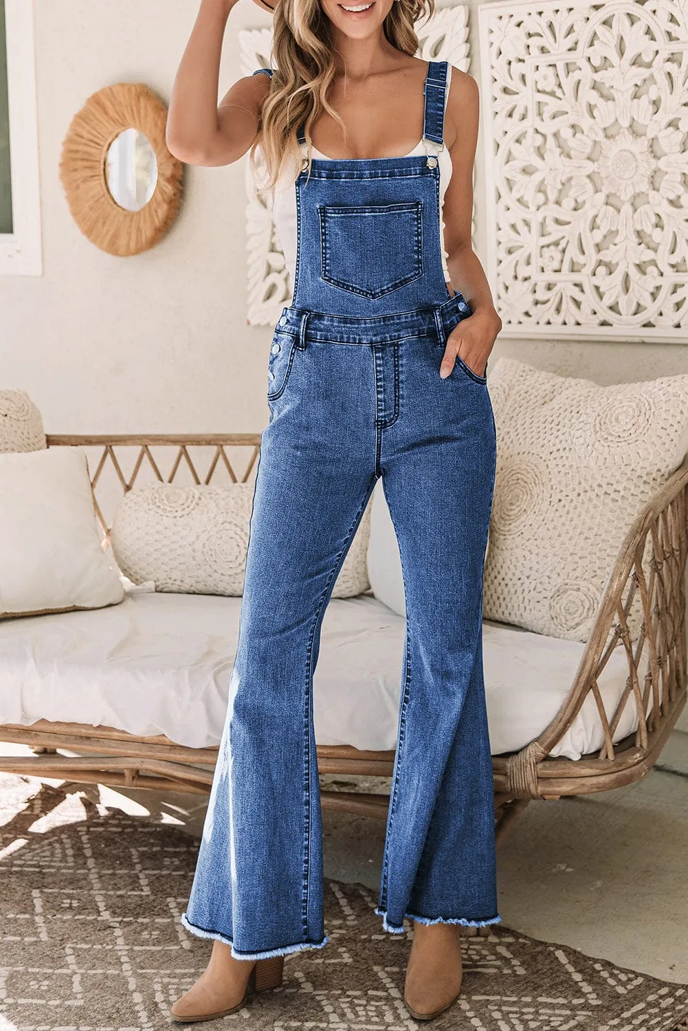 Casual Denim Overall